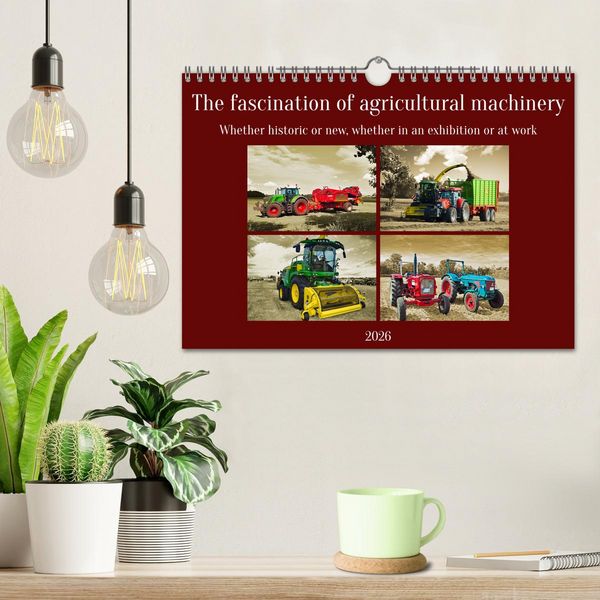 Produktbild: The fascination of agricultural machinery (Wall Calendar 2026 DIN A4 landscape), CALVENDO 12 Month Wall Calendar