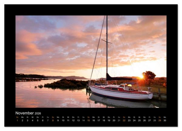 Produktbild: Eine Reise durch Neuseeland (Wandkalender 2026 DIN A4 quer), CALVENDO Monatskalender