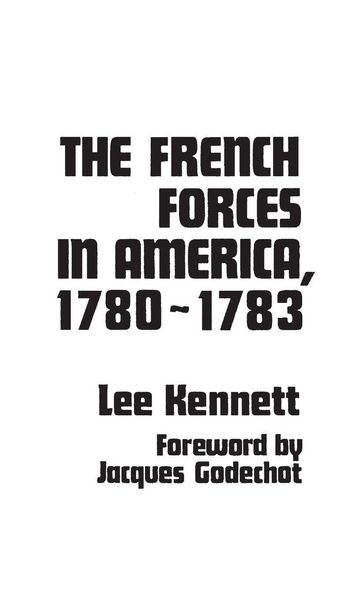 Produktbild: The French Forces in America, 1780-1783