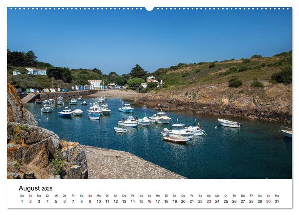 Produktbild: Vend&eacute;e - Bilder von der C&ocirc;te de Lumi&egrave;re (Wandkalender 2026 DIN A2 quer), CALVENDO Monatskalender