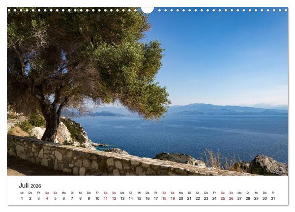 Produktbild: Korsika - Die Sch&ouml;ne im MIttelmeer (Wandkalender 2026 DIN A3 quer), CALVENDO Monatskalender