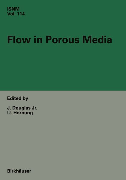 Produktbild: Flow in Porous Media