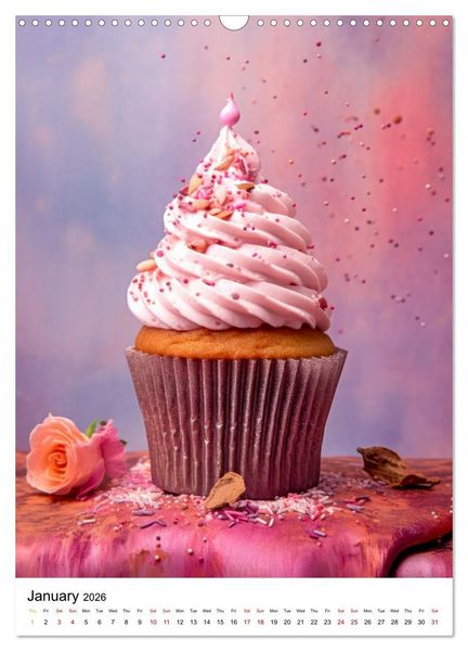 Produktbild: Bake Joy (Wall Calendar 2026 DIN A3 portrait), CALVENDO 12 Month Wall Calendar