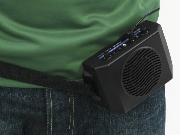 Produktbild: Omnitronic BHD-02 Mobiler PA Lautsprecher 50cm 2 Zoll batteriebetrieben 1St.