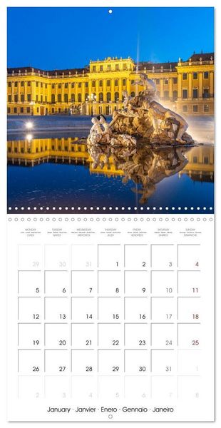 Produktbild: Austria - Vienna (Wall Calendar 2026 12 &times; 12 Inch) CALVENDO 12 Month Wall Calendar
