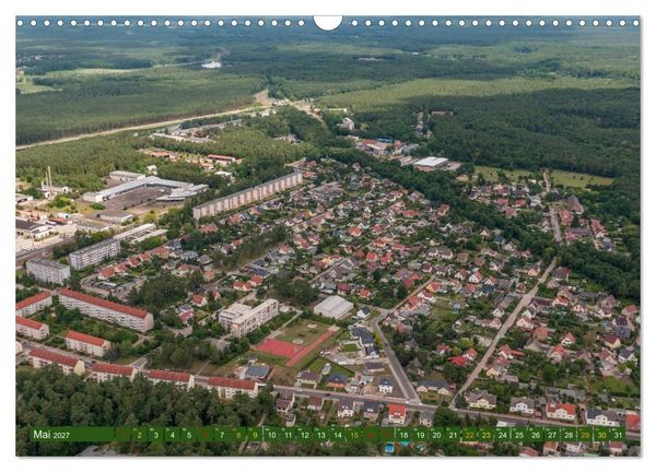 Produktbild: Eberswalde in Luftbildern (Wandkalender 2027 DIN A3 quer), CALVENDO Monatskalender