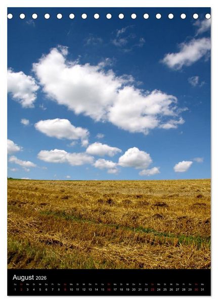 Produktbild: Landschaften (Tischkalender 2026 DIN A5 hoch), CALVENDO Monatskalender