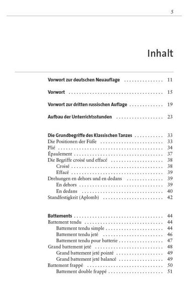 Produktbild: Grundlagen des klassischen Tanzes