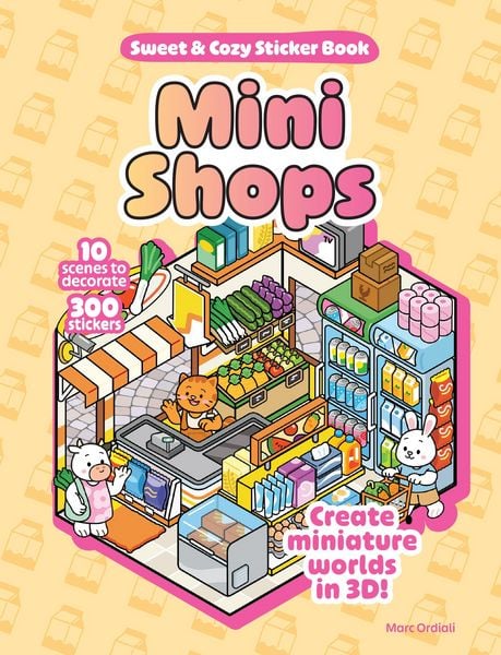 Produktbild: Mini Shops Sweet & Cozy Sticker Book