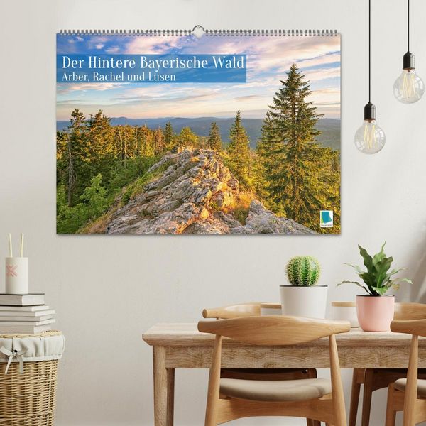 Produktbild: Arber, Rachel und Lusen: Der Hintere Bayerische Wald (Wandkalender 2026 DIN A2 quer), CALVENDO Monatskalender