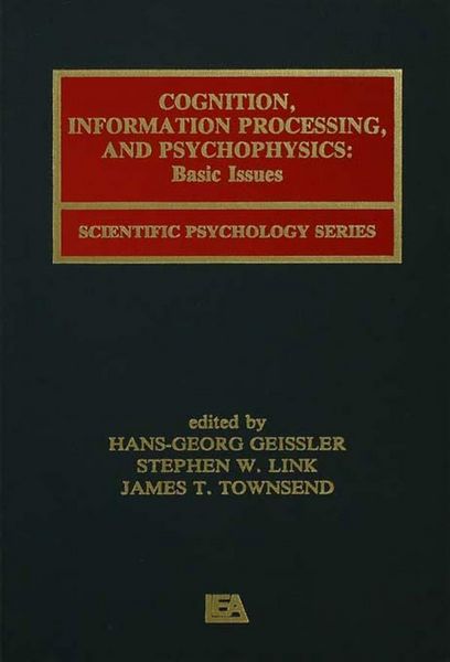 Produktbild: Cognition, Information Processing, and Psychophysics