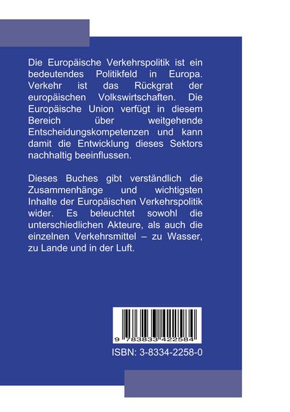 Produktbild: Grundkurs Europ&auml;ische Verkehrspolitik