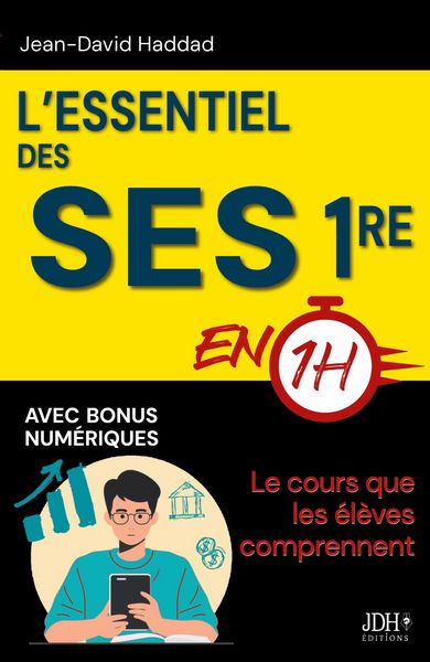 Produktbild: L'essentiel des SES Premi&egrave;re en 1h