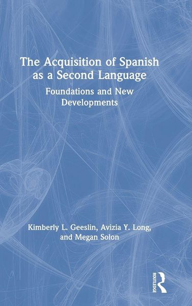 Produktbild: The Acquisition of Spanish as a Second Language