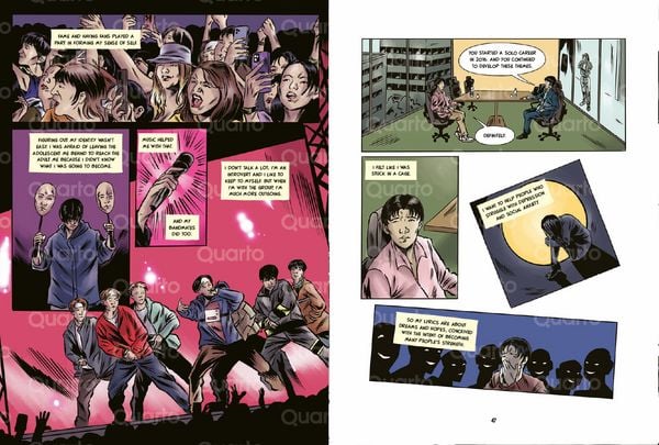 Produktbild: BTS: Die Graphic Novel Biografie