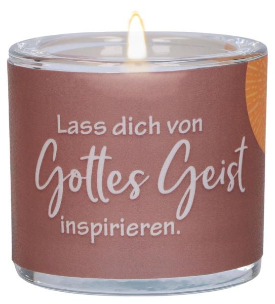 Produktbild: Glaswindlicht zur Firmung - Begeistert