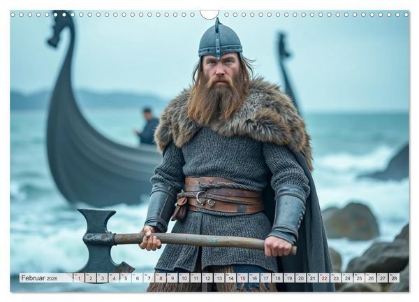 Produktbild: Krieger - Im Wandel der Zeit (Wandkalender 2026 DIN A3 quer), CALVENDO Monatskalender