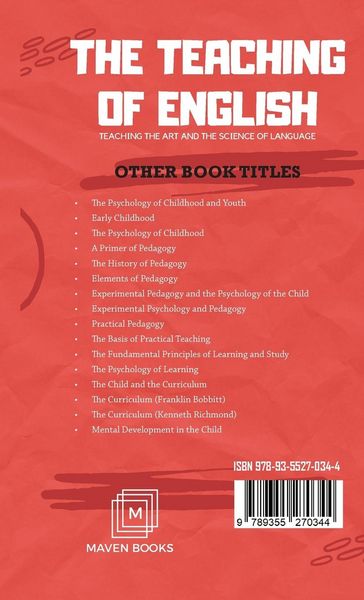 Produktbild: The Teaching of English