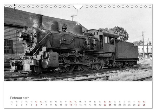 Produktbild: US-Dampflokomotiven (Wandkalender 2027 DIN A4 quer), CALVENDO Monatskalender