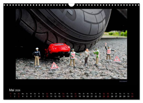 Produktbild: Polizeieins&auml;tze, in der gro&szlig;en Welt (Wandkalender 2026 DIN A3 quer), CALVENDO Monatskalender