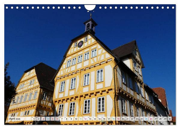 Produktbild: Sindelfingen - Historische Altstadt (Wandkalender 2026 DIN A4 quer), CALVENDO Monatskalender