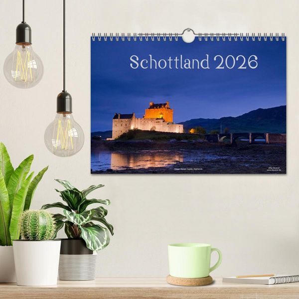 Produktbild: Schottland (Wandkalender 2026 DIN A4 quer), CALVENDO Monatskalender