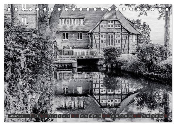 Produktbild: Ein Blick auf Neustadt am R&uuml;benberge (Tischkalender 2026 DIN A5 quer), CALVENDO Monatskalender