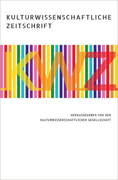 Produktbild: Kulturwissenschaftliche Zeitschrift 2018/2
