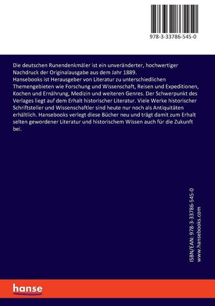 Produktbild: Die deutschen Runendenkm&auml;ler