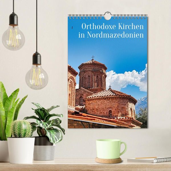 Produktbild: Orthodoxe Kirchen in Nordmazedonien (Wandkalender 2027 DIN A4 hoch), CALVENDO Monatskalender