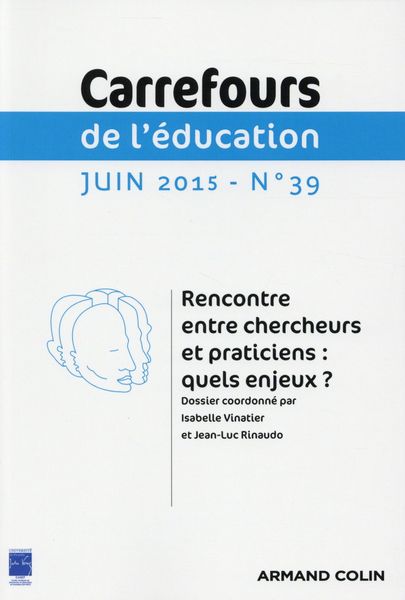 Produktbild: Carrefours de l'&eacute;ducation: No 39