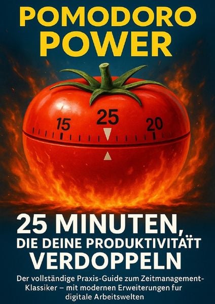 Pomodoro Power: 25 Minuten, die deine Produktivität verdoppeln, Taschenbuch von Emilia Wagner, Epubli, 9783565125524