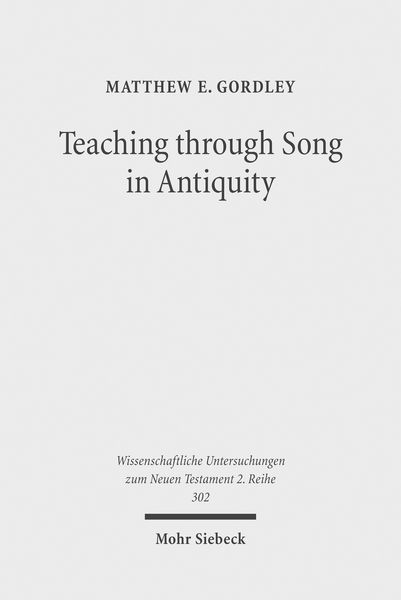Produktbild: Teaching through Song in Antiquity