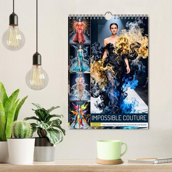 Produktbild: Impossible Couture - Futuristische Mode jenseits von Schwerkraft und Realit&auml;t (Wandkalender 2027 DIN A4 hoch), CALVENDO Monatskalender