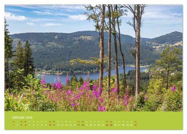 Produktbild: Hochschwarzwald - Traumhafte Landschaften im Schwarzwald (Wandkalender 2026 DIN A2 quer), CALVENDO Monatskalender