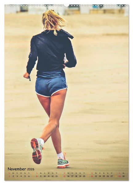 Produktbild: Joggen - mein Sport (Wandkalender 2026 DIN A2 hoch), CALVENDO Monatskalender