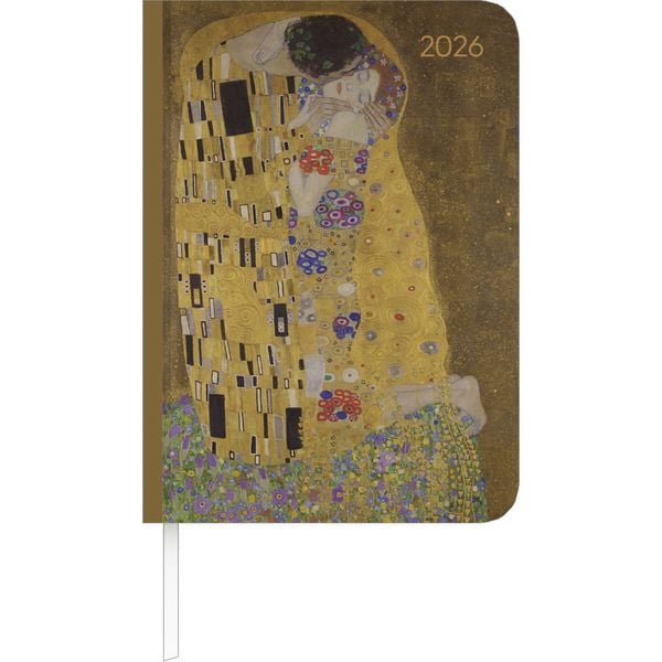 Produktbild: Lady Journal Klimt 2026 - Taschenkalender A6 (10,7x15,2 cm) - Weekly - 192 Seiten - Notiz-Buch - Termin-Planer - Alpha Edition