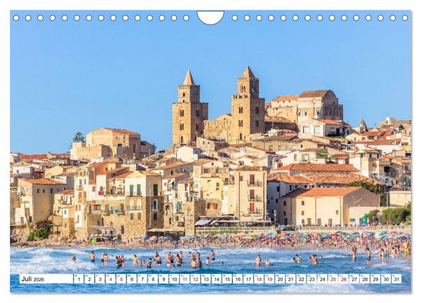 Produktbild: S&uuml;ditalien - Sonnenverw&ouml;hnt mit viel Kultur und Geschichte (Wandkalender 2026 DIN A4 quer), CALVENDO Monatskalender