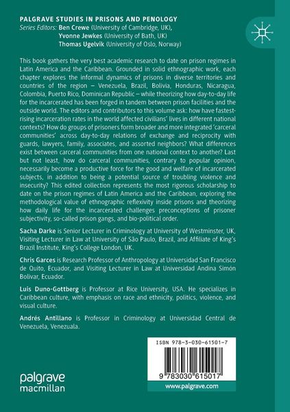 Produktbild: Carceral Communities in Latin America