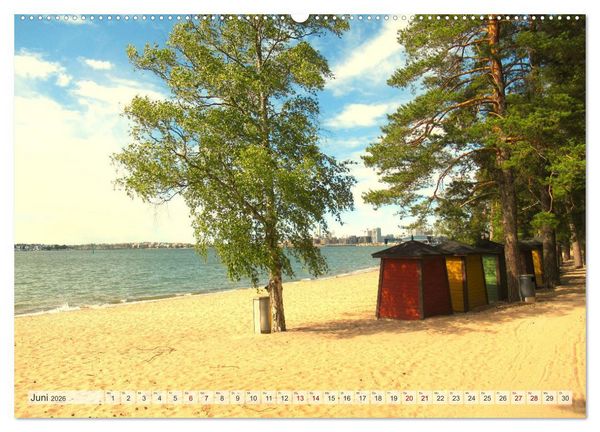 Produktbild: Helsinki und Umgebung - Eine Reise in den S&uuml;den Finnlands (Wandkalender 2026 DIN A2 quer), CALVENDO Monatskalender