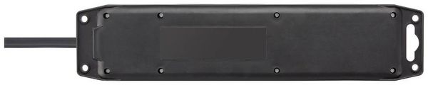 Produktbild: Sygonix SY-5145340 Steckdosenleiste Schwarz, Gr&uuml;n Schutzkontakt 1St.