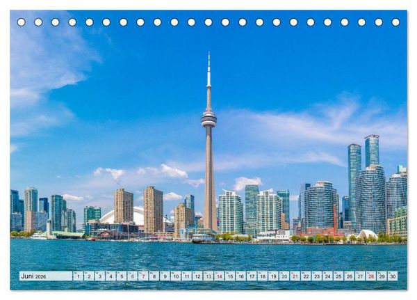 Produktbild: Faszination Kanada - Ontario (Tischkalender 2026 DIN A5 quer), CALVENDO Monatskalender
