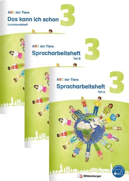 Produktbild: ABC der Tiere 3 Neubearbeitung &ndash; Spracharbeitsheft