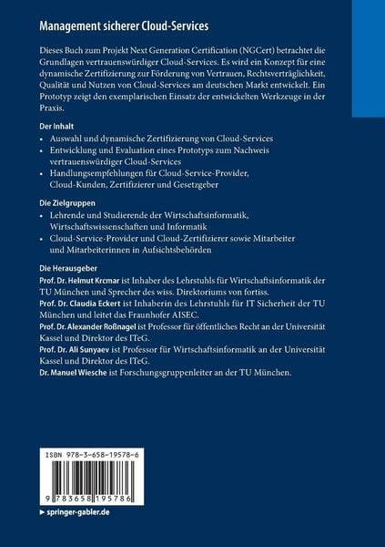 Produktbild: Management sicherer Cloud-Services