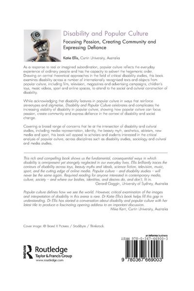 Produktbild: Disability and Popular Culture