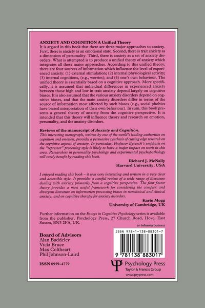 Produktbild: Anxiety and Cognition