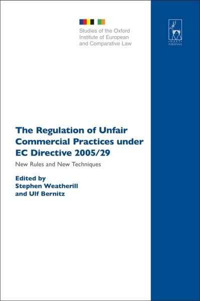 Produktbild: The Regulation of Unfair Commercial Practices Under EC Directive 2005/29