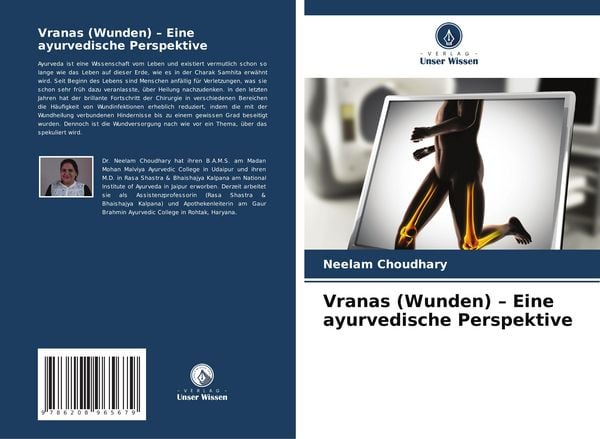 Vranas (Wunden) - Eine ayurvedische Perspektive, Taschenbuch von Neelam Choudhary, Verlag Unser Wissen, 9786208965679