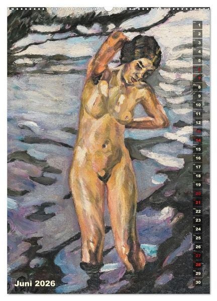Produktbild: Leo Putz - Die Kunst der Sinnlichkeit (Wandkalender 2026 DIN A2 hoch), CALVENDO Monatskalender
