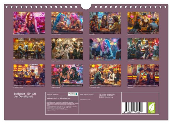 Produktbild: Barleben - Ein Ort der Geselligkeit (Wandkalender 2026 DIN A4 quer), CALVENDO Monatskalender